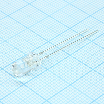 FYL-5013UBC - Светодиод 5мм/синий/470нм/5500мкд/прозрачный/20°