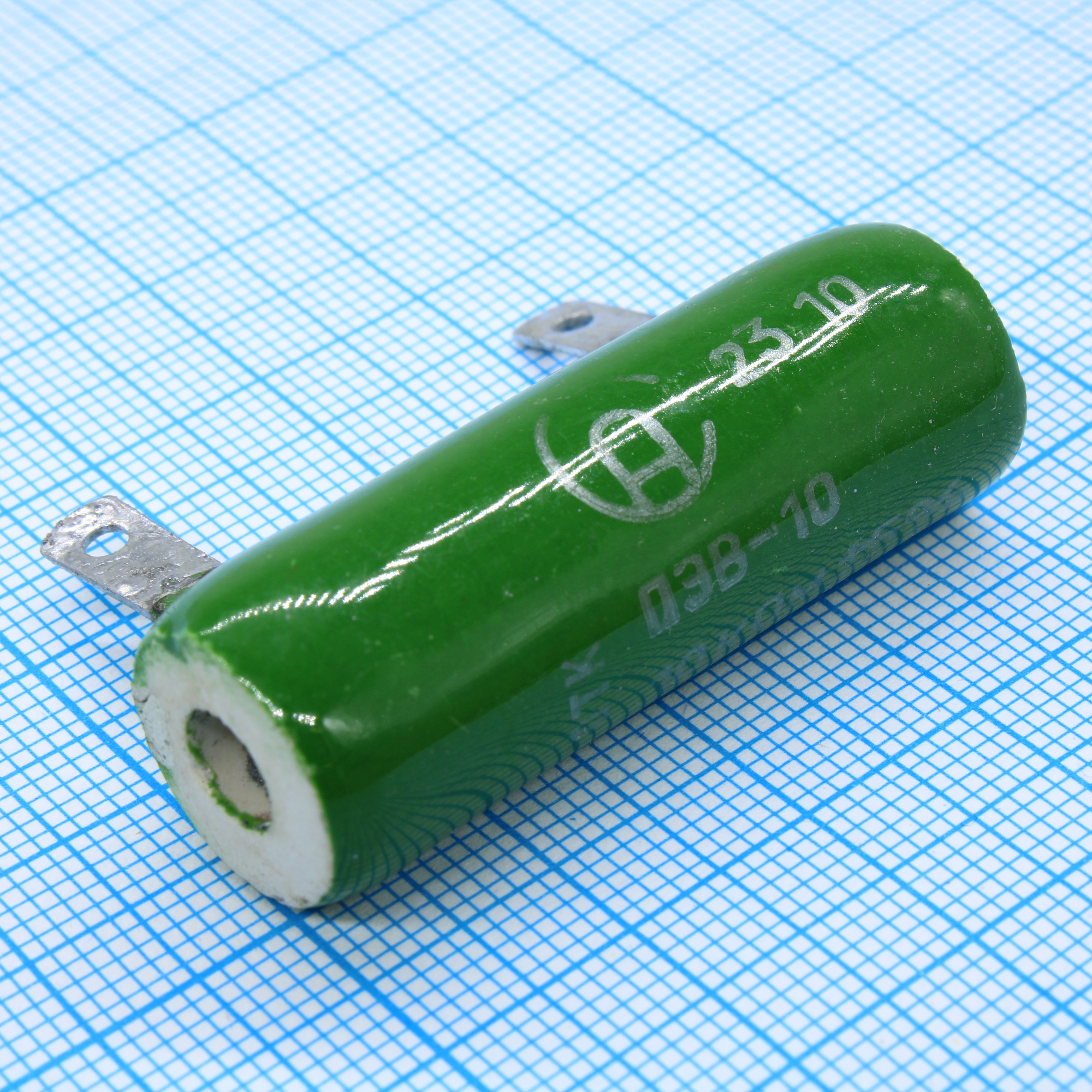 ПЭВ-10  10К ±5% - Проволочный постоянный резистор 10кОм 10Вт ±5%