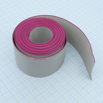 DS1057-34A282R - Кабель плоский, 1,27мм, 34 жилы