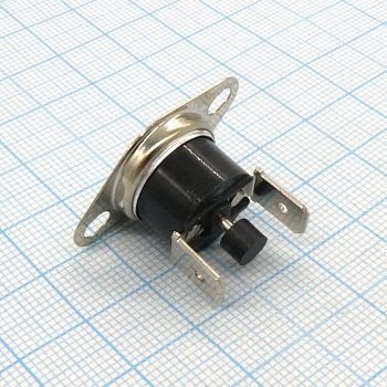 KSD301T 75С 250В 16А - термостат, LBHL нормально замкнутые с кнопкой (ручной сброс)