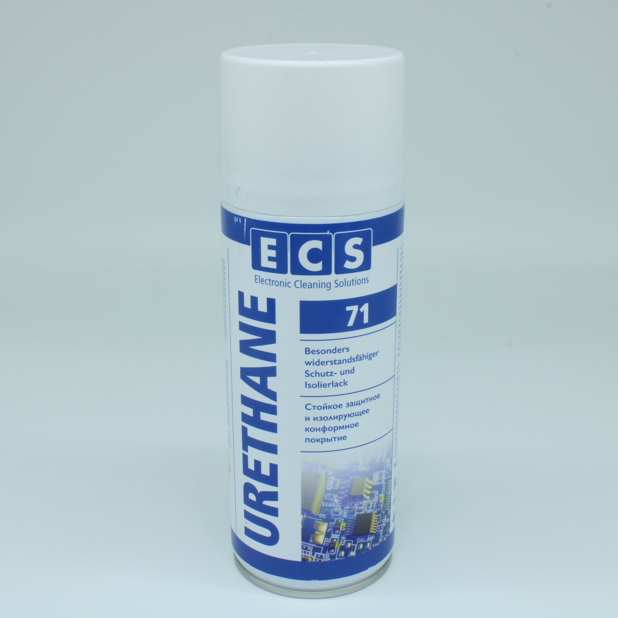 Аэрозоль URETHANE CLEAR 400 мл - Однокомпонентный полиуретановый лак. Он обеспечивает защиту от вредных условий окружающей среды, таких как влажность, соленые коррозионные пары, грибок, термические и механические воздействия