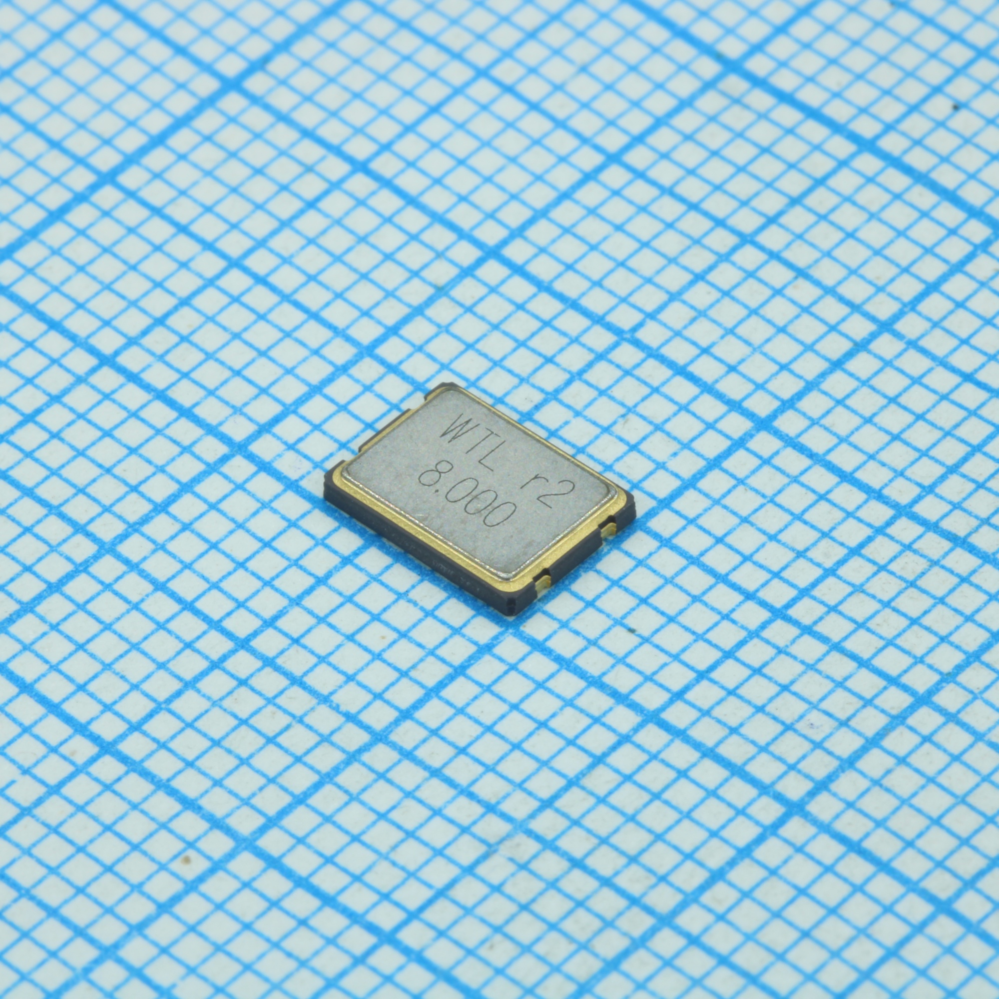 WTL7M85265FO - Резонатор кварцевый 8МГц, 50 ррm