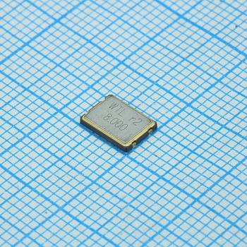 WTL7M85265FO - Резонатор кварцевый 8МГц, 50 ррm