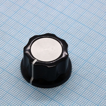 41009-3В - Ручка пластик, D25.4мм