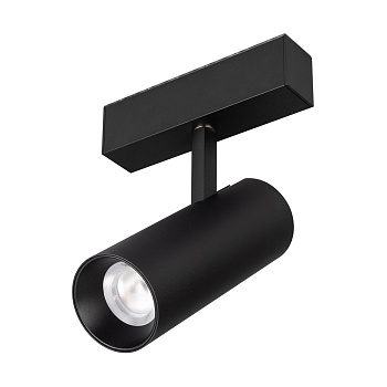 Светильник MAG-SPOT-45-R65-18W Warm3000 (BK, 36 deg, 24V, DALI) 046595 - Светильник поворотный для магнитных треков шириной 45мм, 18Вт c управлением DALI. Цвет свечения ТЕПЛЫЙ 3000K, световой поток 1100лм, угол 36°, CRI>90. Корпус прямоугольный, металл, ц