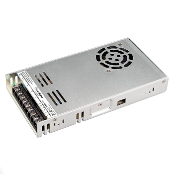 Блок питания HTS-350-48 (48V, 7.3A, 350W) 011215(1) - Источник напряжения с гальванической развязкой для светодиодных изделий. Входное напряжение 176-264 VAC. Выходные параметры: 48 В, 7,3 А, 350 Вт. Встроенный PFC >0,5. Негерметичный алюминиевый сетчатый