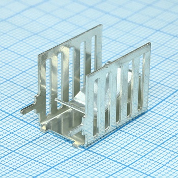 FK263MI220V - Радиатор пассивный для корпуса TO-220 вертикальный медный