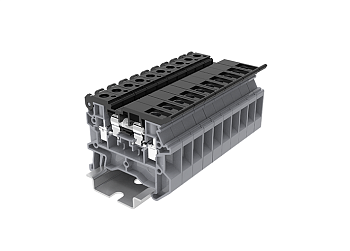 Предохранительная клемма TU4-HESI-GY - Предохранительная клемма, тип фиксации провода: винтовой, номинальное сечение: 4 мм кв., 6,3A, 400V, ширина: 6,2 мм, цвет: серый, тип монтажа: DIN 35