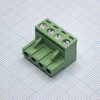 2EDGK-5.08-04P-14-1000A(H) - Разъемный клеммный блок, 4 контакта. Серия 2EDGK-5.08