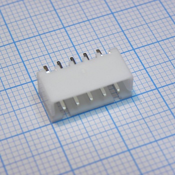 B5B-XH-A (LF)(SN) - Серия XH. Корпус разъема - вилка на плату 5 контактов, шаг 2.5мм