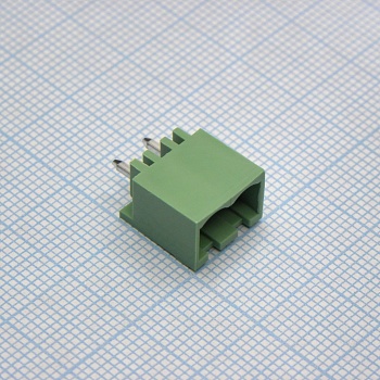 2EDGVC-5.08-02P-14-00A(H) - Разъемный клеммный блок на плату, 2 контакта. Серия 2EDGVC-5.08