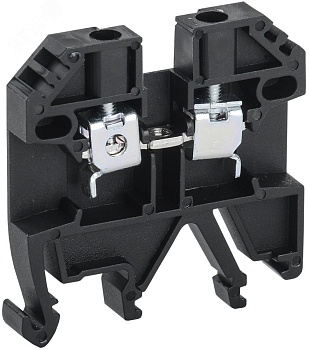 Клемма винтовая КВИ-2,5мм2 черная YZN30-002-K02