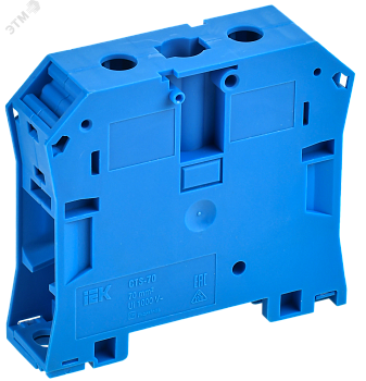 Колодка клеммная CTS 70мм2 синяя YCT10-00-K07-070