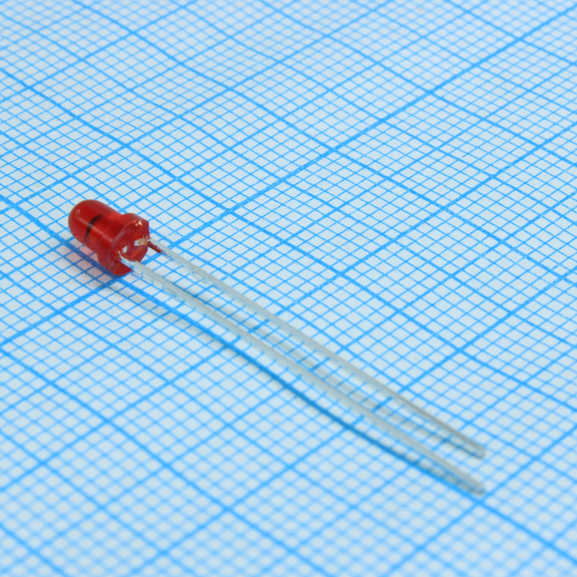 L-36BSURDK - Светодиод 3мм мигающий/красный/645нм/400-800мКд/60°