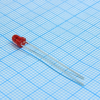 L-36BSURDK - Светодиод 3мм мигающий/красный/645нм/400-800мКд/60°