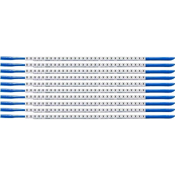 brd133033 - SCN-07-X клипсы белые, 300шт/упак, для провода 1,9-2,4мм диаметра, легенда X