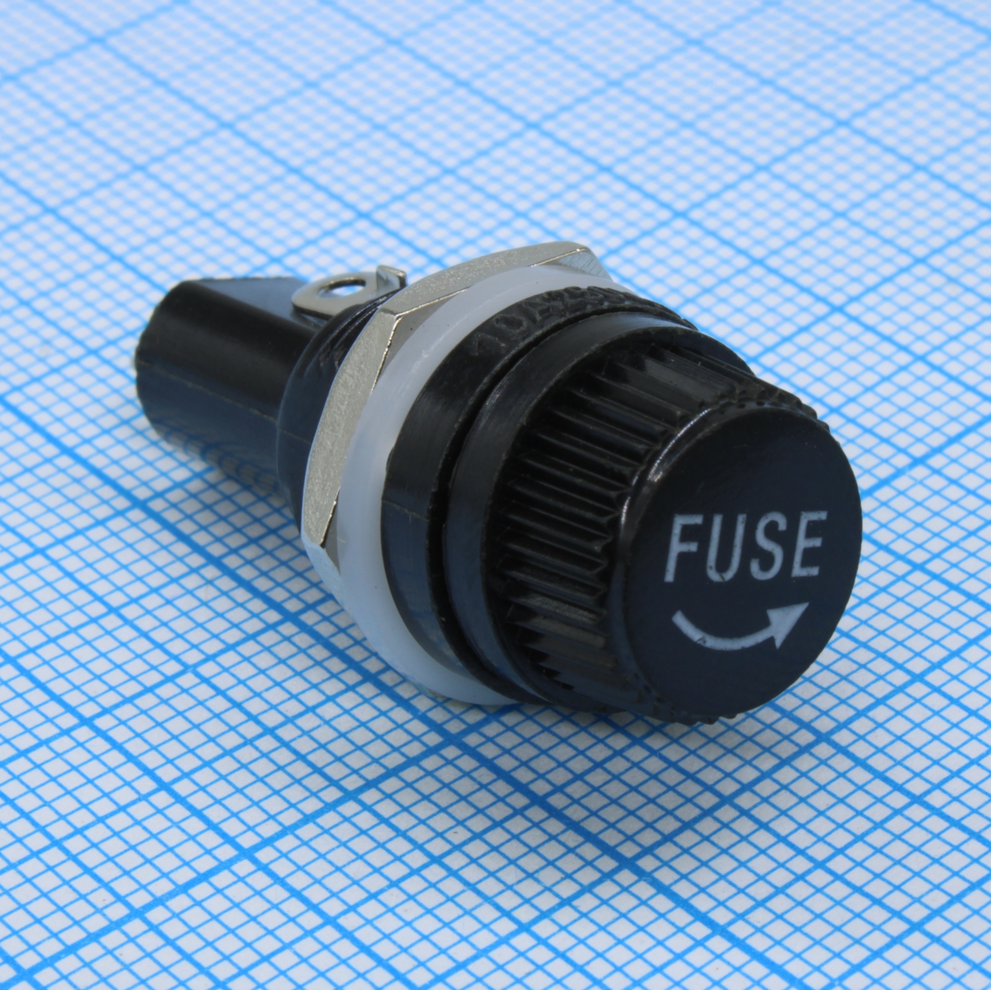 L-KLS5-254-2 - Держатель предохранителя 5,2х20 мм на панель