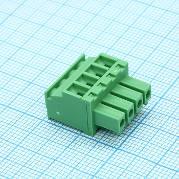 15EDGKB-3.81-04P-14-100A(H) - Разъемный клеммный блок. Серия 15EDGKB-3.81 4 контакта