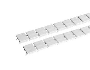 Маркировочные шильдики KB 8/12 - Маркировочне шильдики (кассета с шильдиками), чистая, цвет: белый