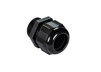 Кабельввод Z5.507.1500.0 (Z5.507.1553.0) - Кабельный ввод, M25x1,5, диапазон обслуживаемых кабелей 7-16 мм, IP68, пластик, RAL 7035 черный