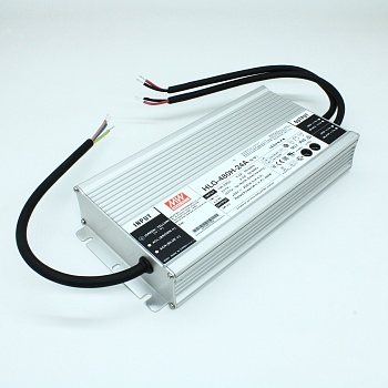 HLG-480H-24A - Источник электропитания светодиодов 480Вт в корпусе с 7 выводами