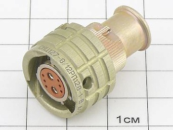 Розетка СНЦ127-8/12РП128-1-В "5"