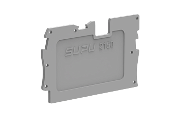 Торцевая крышка 2150-1291 - Торцевая крышка для клемм с разъемом, TA1.5, цвет: серый