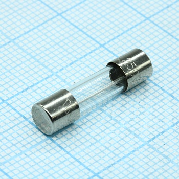 021812.5MXP - Миниатюрный медленнодействующий предохранитель 12.5А 250В 5X20мм в стеклянном корпусе россыпь