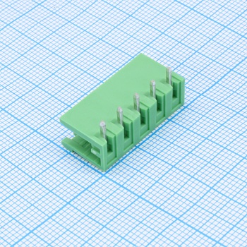 2EGTR-5.0-05P-14-100 - Разъемный клеммный блок на плату, 5 контактов. Серия 2EGTR-5.0