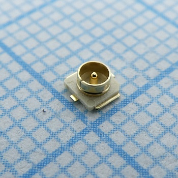 1909763-1 - Разъем РЧ / Коаксиальный, Коаксиальный UMCC, Прямое Гнездо, Вертикальный Поверхностный Монтаж