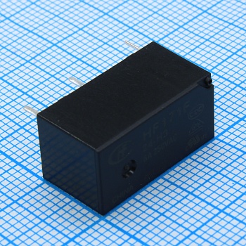 HF171F/24-H3 - Реле силовое 6А один контакт на замыкание катушка 24В