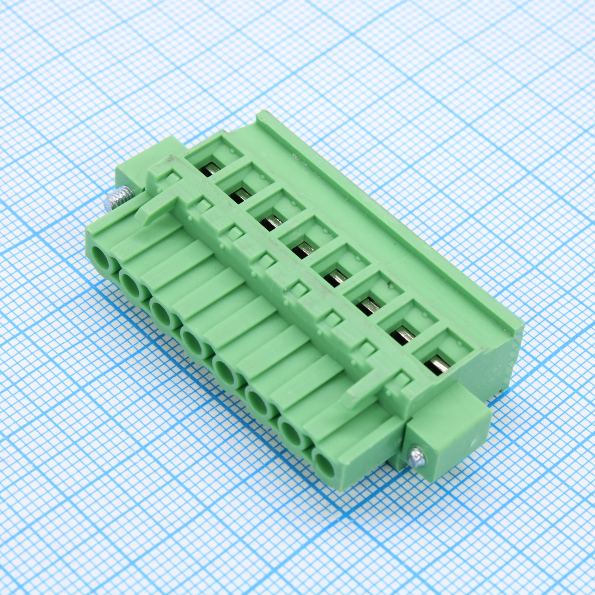 2EGTKAM-5.08-08P-14-100 - Разъемный клеммный блок, 8 контактов. Серия 2EGTKAM-5.08