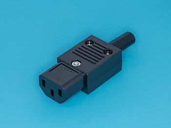 AC-102 - Разъем 220В гнездо на кабель, 6А