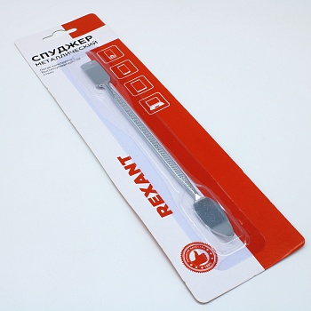 Спуджер металлический широкий 170мм - Лопатка двухсторонняя