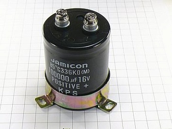 Конденсатор 100000мкФ 16В 51x70