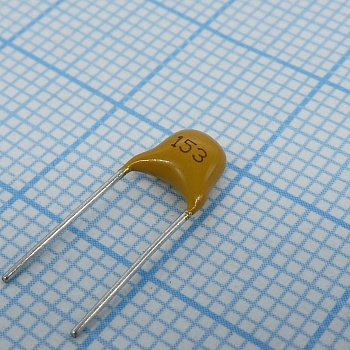 TS170R1H153JSBNB0R - Конденсатор керамический многослойный 0.015мкФ 50В NPO ±5% радиальный 5.08мм 125°C россыпь