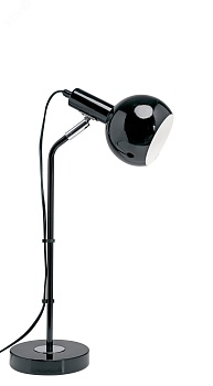 Светильник настольный 60W Цоколь Е14 Механический выключатель UML-B702 E14 BLACK Черный ТМ UL-00010158