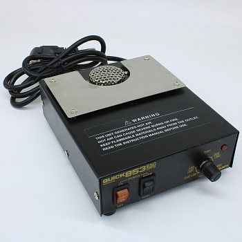 QUICK 853 ESD - Термостол 460Вт, нижний подогрев плат 120°-250°С