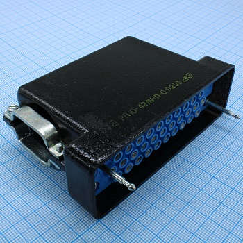 РП10-42 ЛУ-П-О розетка с/к - Разъем прямоугольный (розетка) на кабель