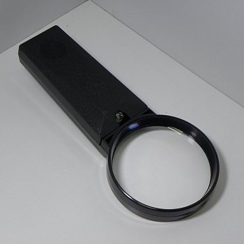 Линза х 3  D-  75мм с подсветкой ZM1075 - x3 , d-75mm