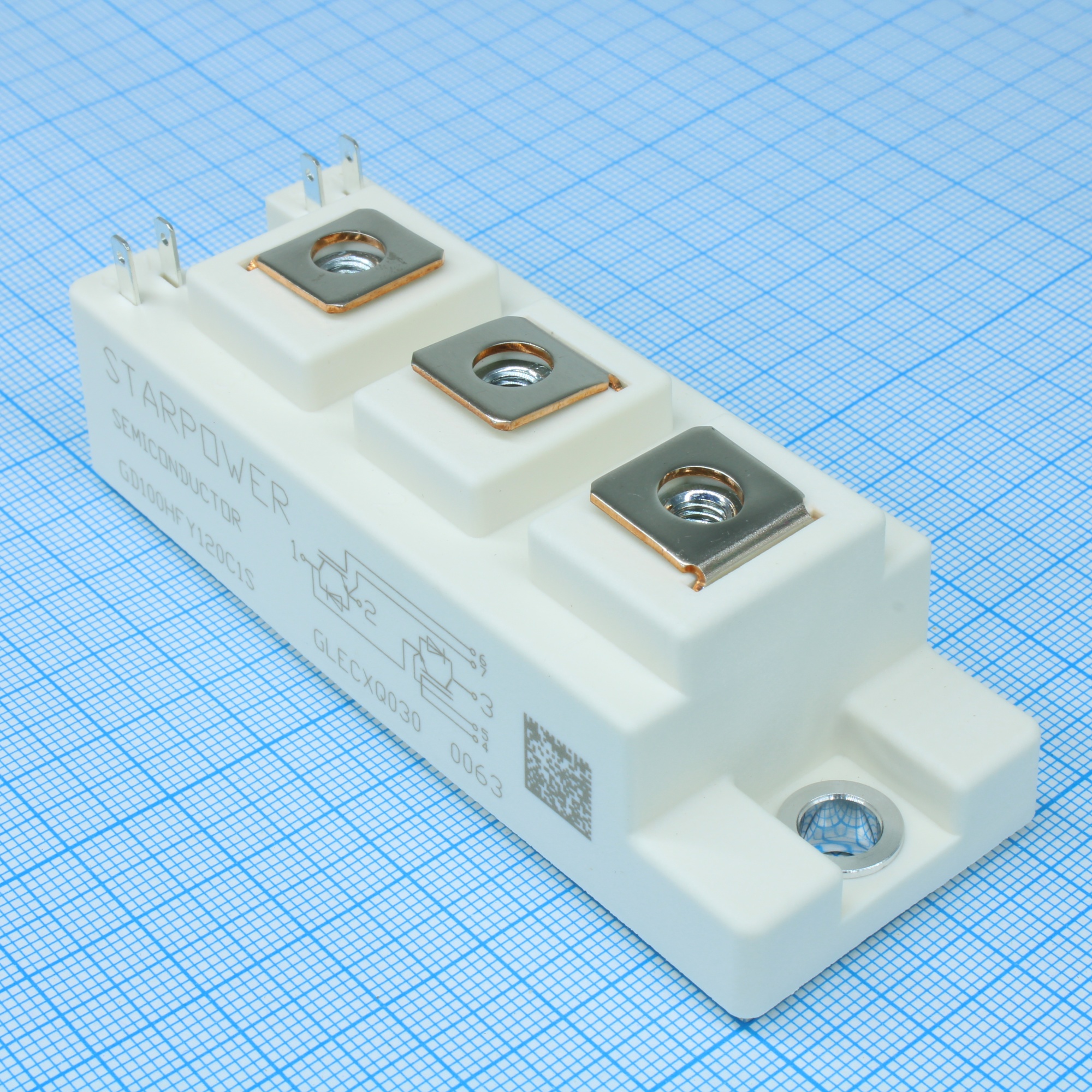 GD100HFY120C1S - IGBT модуль 1200В 155А 511Вт 150°С