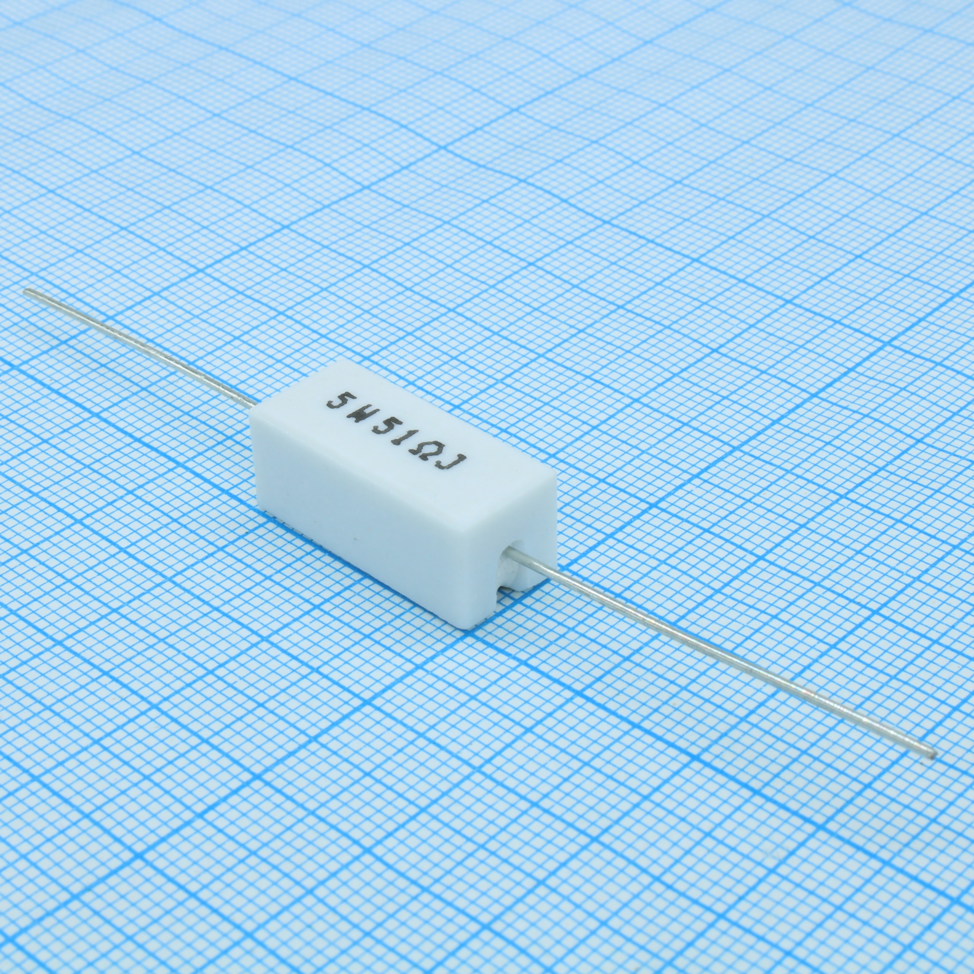 SQP5WJ51RB - Резистор керамический цементный аксиальный (SQP) 5Вт 51Ом ±5%