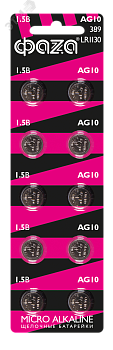 Элемент питания AG10 LR 1130 BL-10 5002739