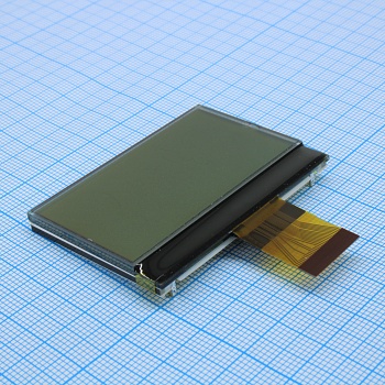 HTG12864-20C-31W-28C05-V05 - ЖКИ графич, 128 х 64, COG, FSTN Positive/Transflective, подсв. LED Белая, VDD = 3V, 6 o'cl, -20...+70C драйвер ST7567