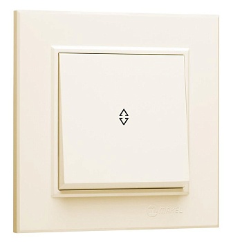 Переключатель 1-кл. СП Karea 10А IP20 крем. 56010005