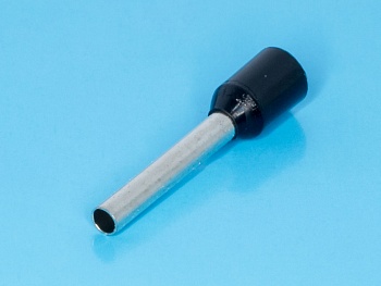 TIC-1.5-12 - Наконечник 12мм для обжима многожильного кабеля  1,5мм, изолированный, кратно 100шт.