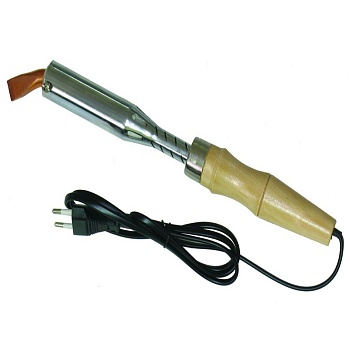 TLW-150 Вт - Паяльник 220В/150Вт, деревянная ручка, жало плоское-медь