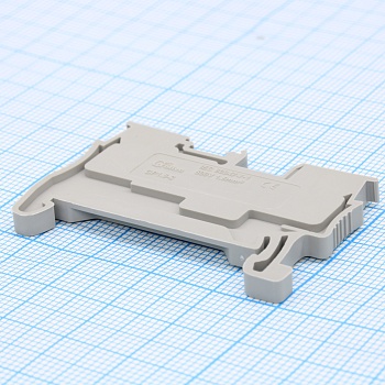 GP1.5-2-GY - Проходная клемма, тип фиксации провода: Push-in, номинальное сечение: 1.5 мм кв., 17,5A, 500V, ширина: 3,5 мм, цвет: серый, втычная перемычка, тип монтажа: DIN35