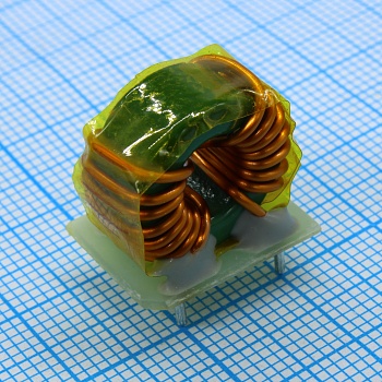 FL2D-60-451 - Дроссель синфазный 2x450uH, 12A, 2x9mOhm, 18x15x17мм, -40…+105°С