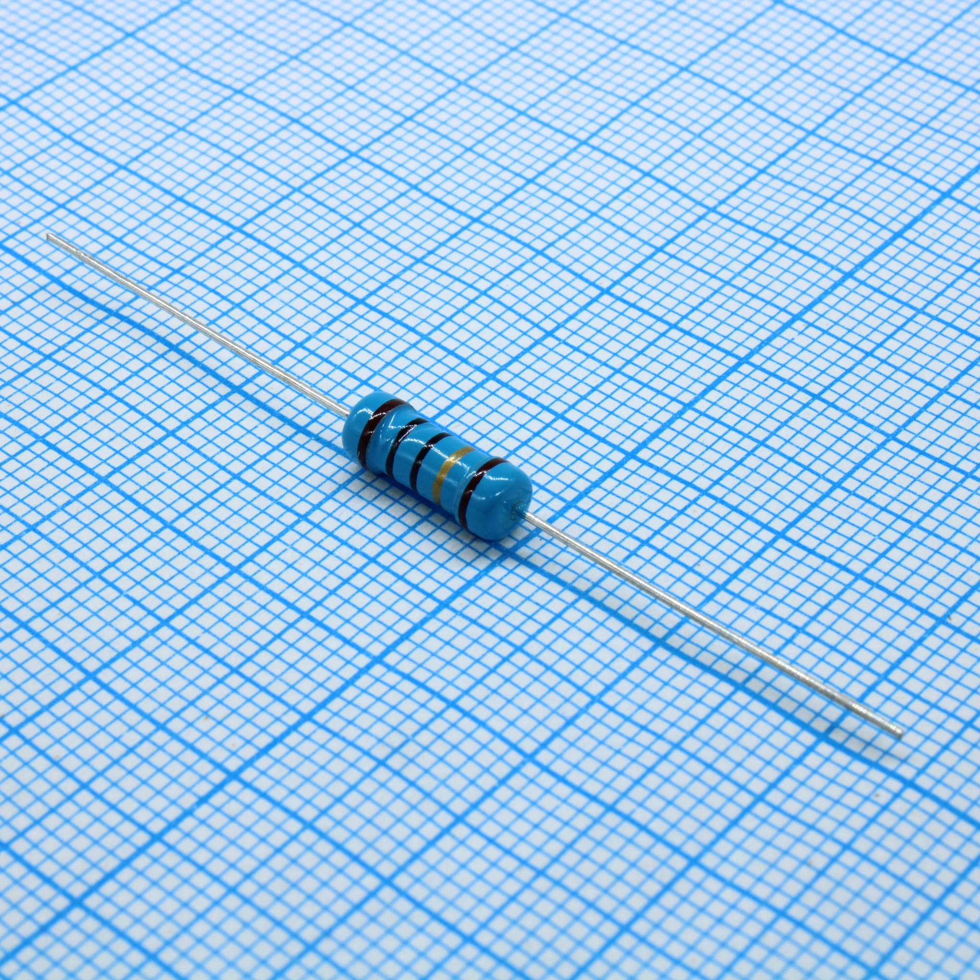 L-KLS6-MF-1W-10R-FA - Резистор металлопленочный 1Вт 10Ом ±1% с аксиальными выводами